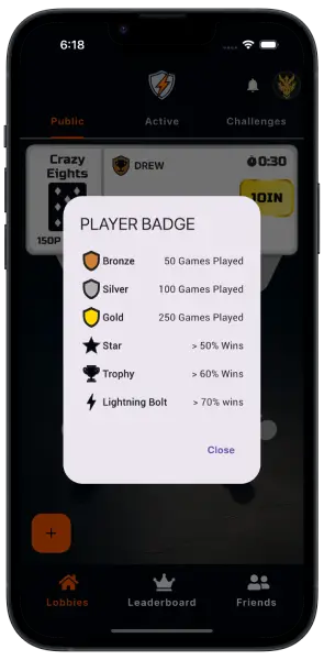 Proving Grounds Badges Screenshot